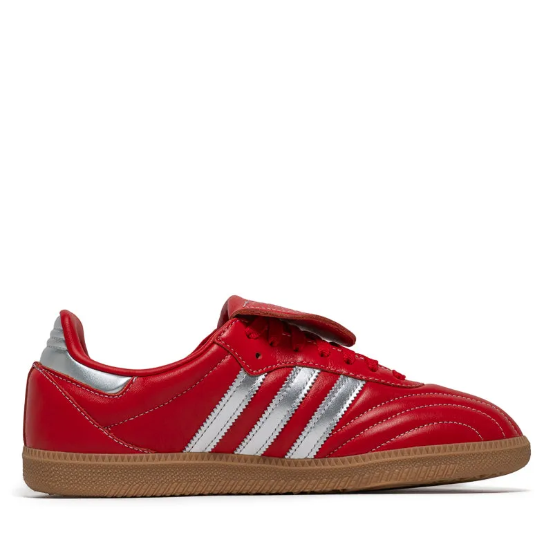 Balanced Flex Grooves Anti Static Materials Women's Adidas Samba LT - Better Scarlett/Silver Metallic