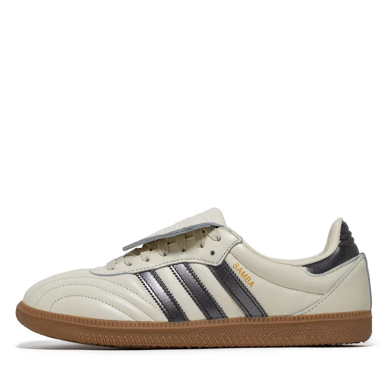 Women's Adidas Samba LT - Cream White/Core Black Hyperelastic Foam Layers Soft Collar Padding