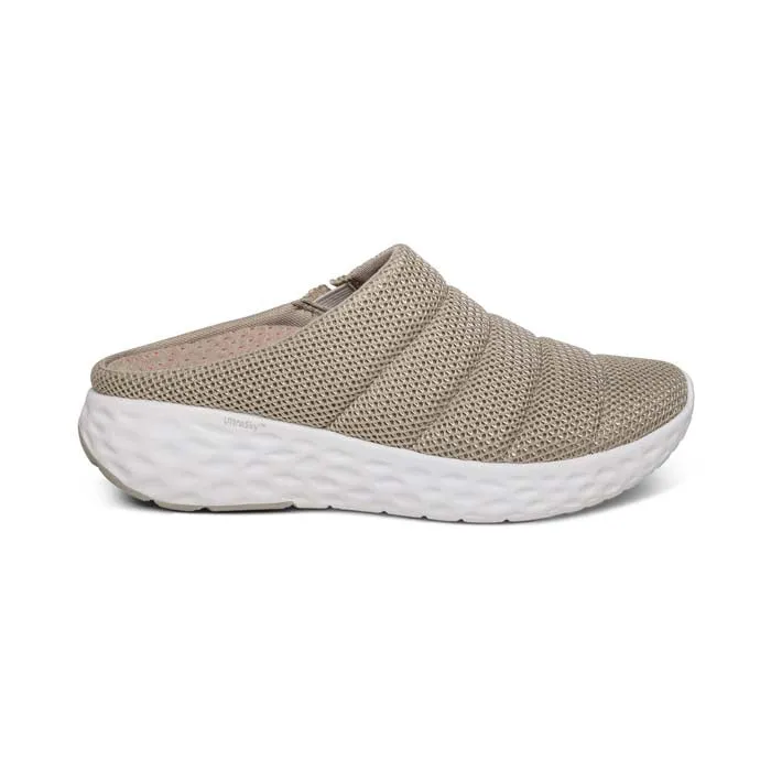 Womens Aetrex Harley in Taupe Fit Freedom