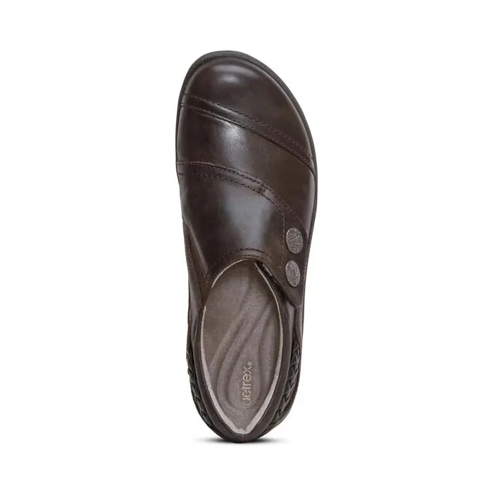 Womens Aetrex Karina in Iron Neat Build Easy   wear