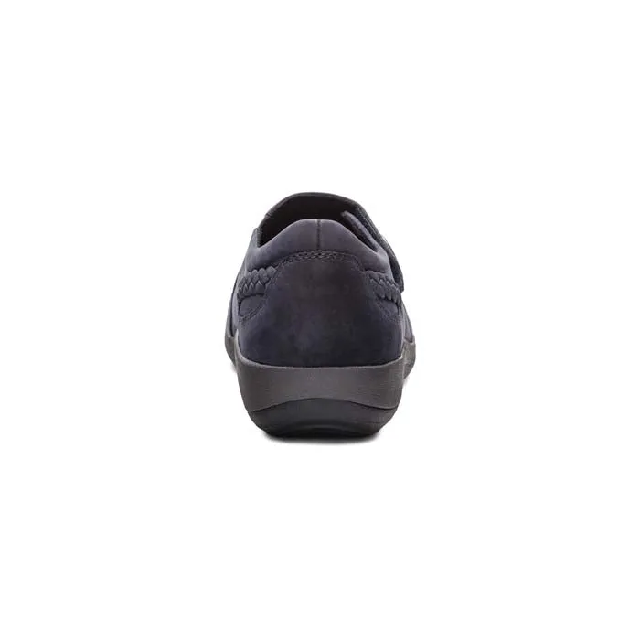 Womens Aetrex Karina in Navy Weekend Wear
