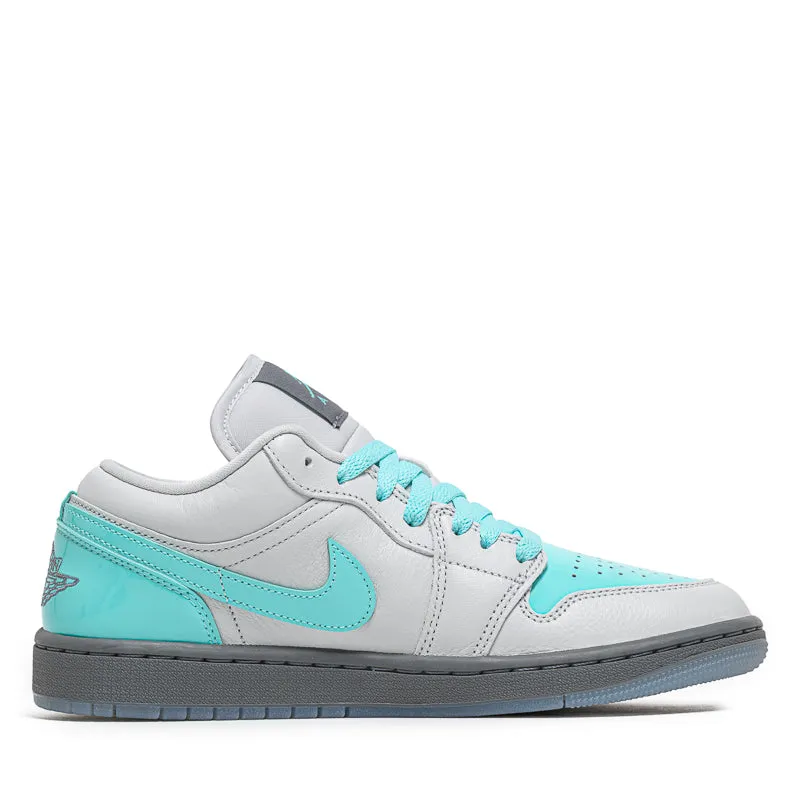 Women's Air Jordan 1 Low SE - Photon Dust/Aurora Green Abrasion Resistant Welding Easy Step