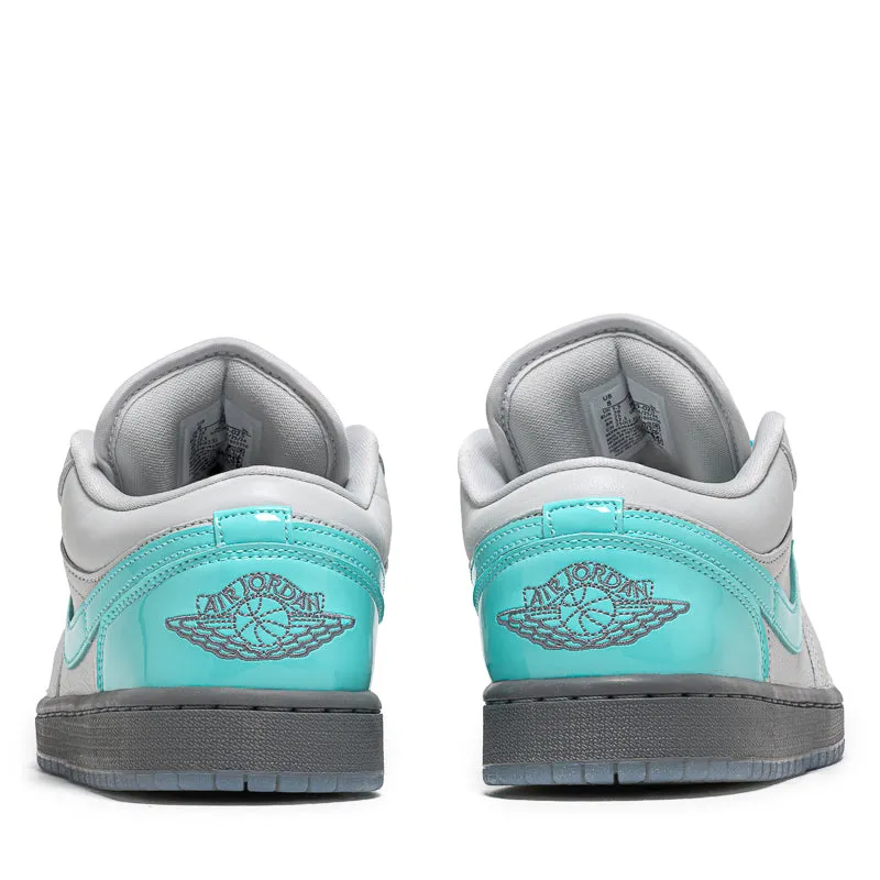 Stylish Details Ultra-soft fit Women's Air Jordan 1 Low SE - Photon Dust/Aurora Green