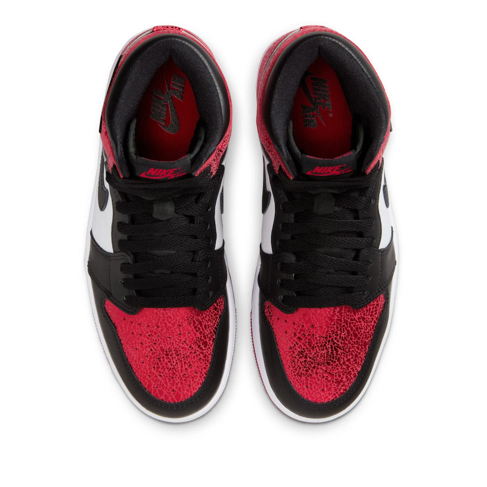 Seamless Uppers Fitness Friendly Women's Air Jordan 1 Retro High OG 'Ruby' - Varsity Red/Black