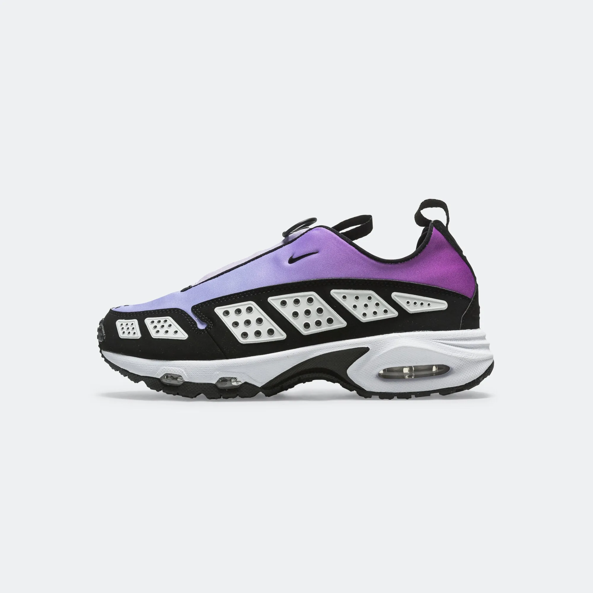 Womens Air Max SNDR - Hyper Violet/Black-White-Hydrangeas Anti Odor Tech Multi Density Foam Layering