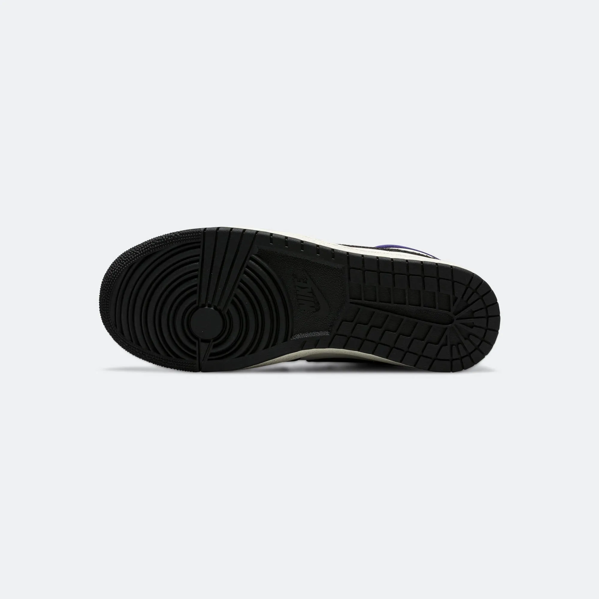 Ergonomic Toe Box Stretchable Openings Womens Air Ship PE SP x Opium - Sail/Blue Chill-Black-Court Purple