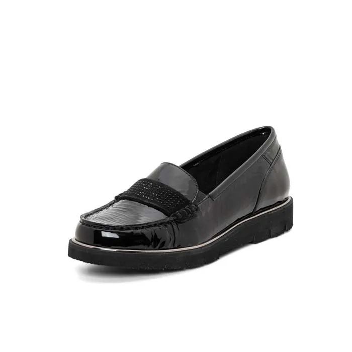 Antibacterial Womens Ara Daffodil in Black