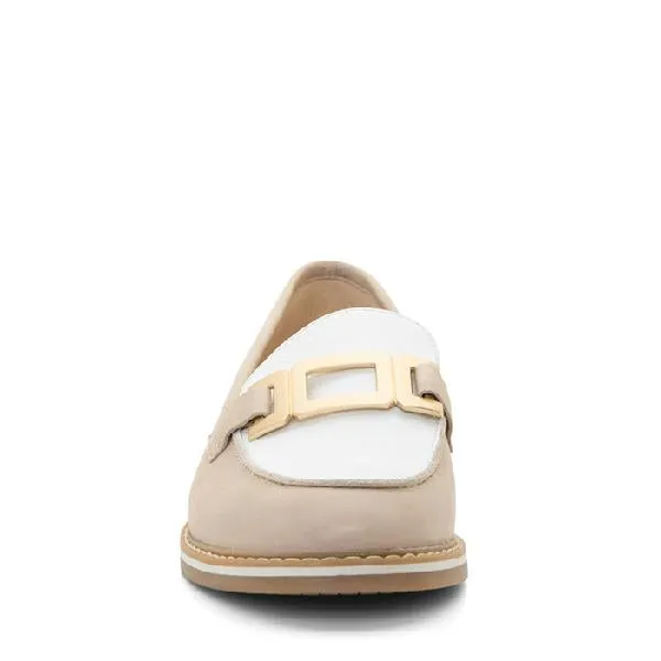 Womens Ara Katsura in Shell/White Comfort footbed