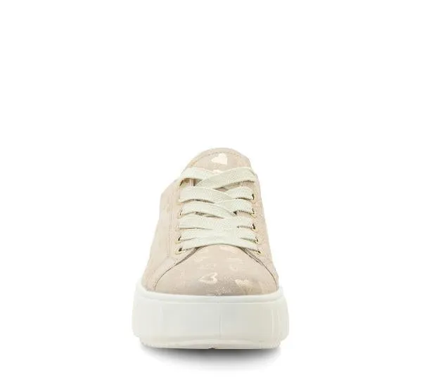 Womens Ara Mikky Hearts in Shell/White EVA sole