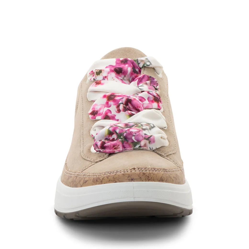 Womens Ara Rem in Sand Suede All Rounder