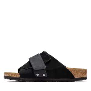 Lightweight Flats Women's Birkenstock Kyoto Suede - Black