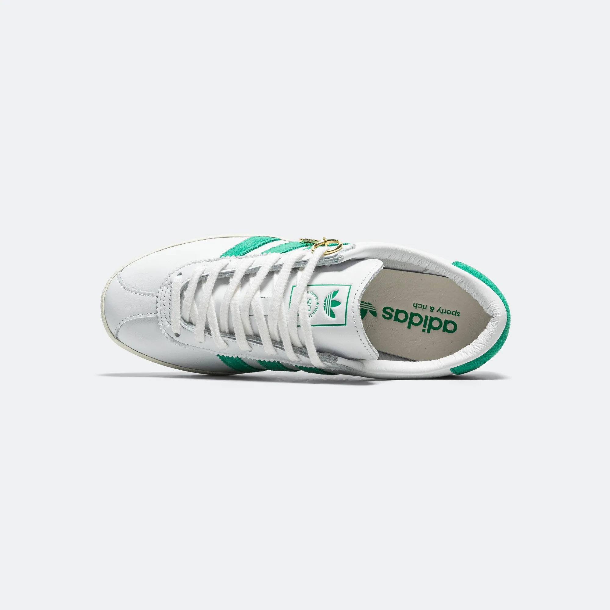 Endurance Sole Womens Blanc x Sporty & Rich - Cloud White/Off White-Court Green