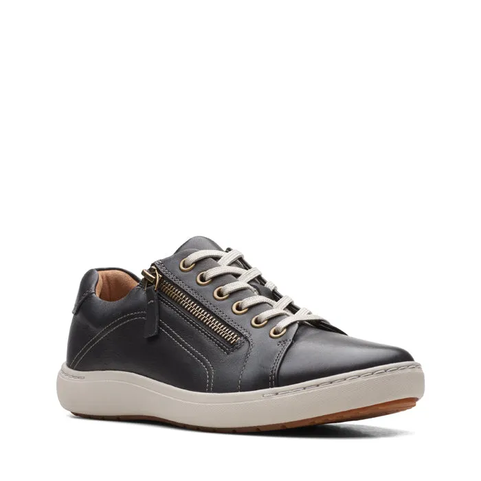 Womens Clarks Nalle Lace Black Active Mode