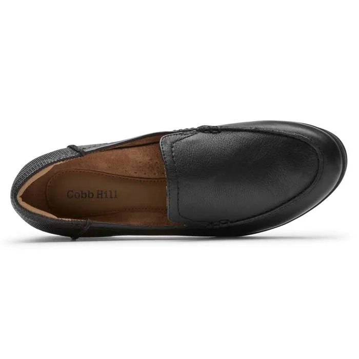 Womens Cobb Hill Crosbie Moc in Black Comfortable Wear Outing Shoes