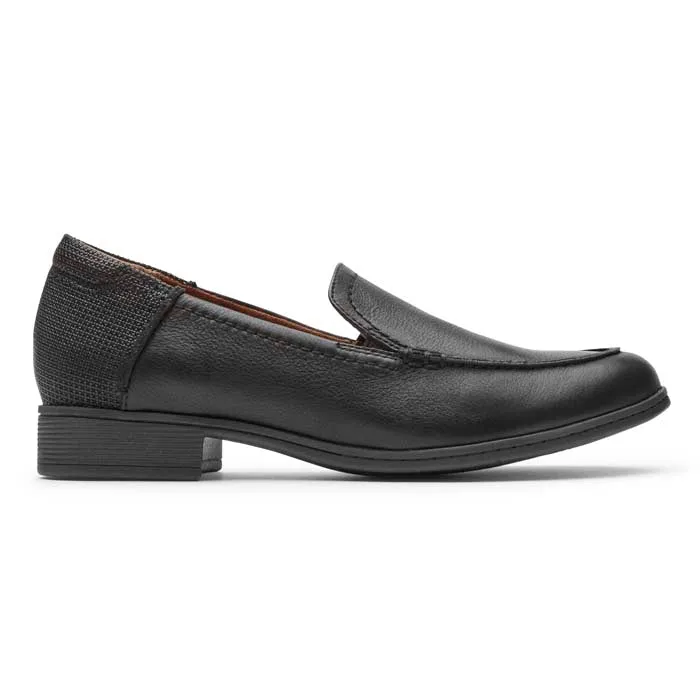 Heel Support Womens Cobb Hill Crosbie Moc in Black