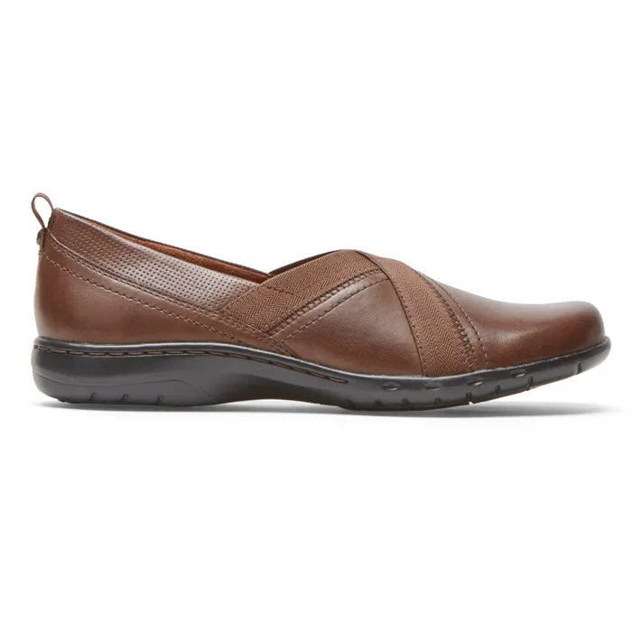 Womens Cobb Hill Penfield Envelope Brown supportive insole