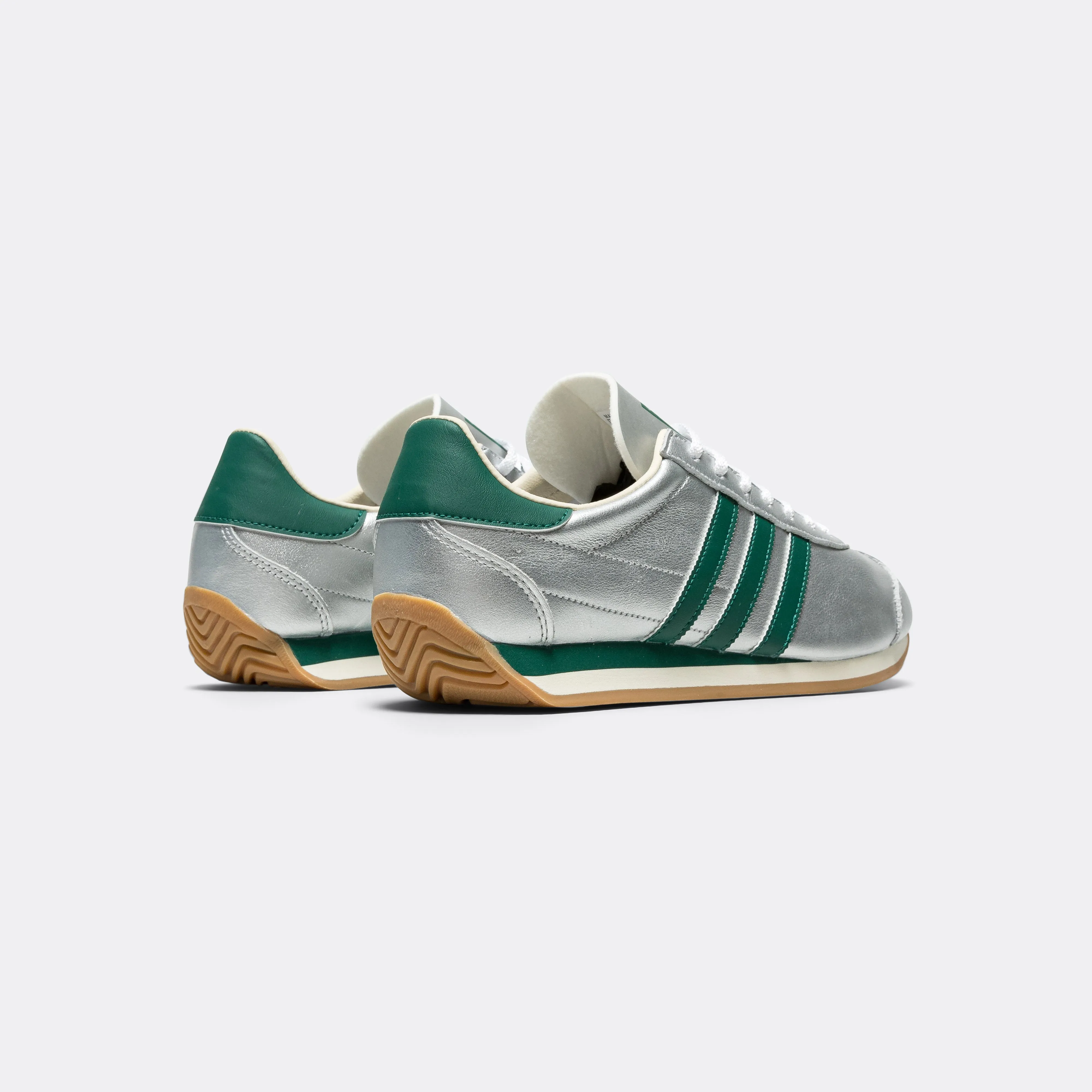 Iconic Ease Womens Country OG - Silver Metallic/Collegiate Green