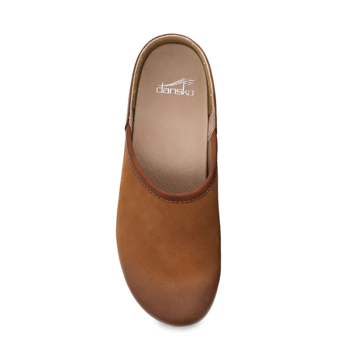 Womens Dansko Brenna in Tan Mixed Texture