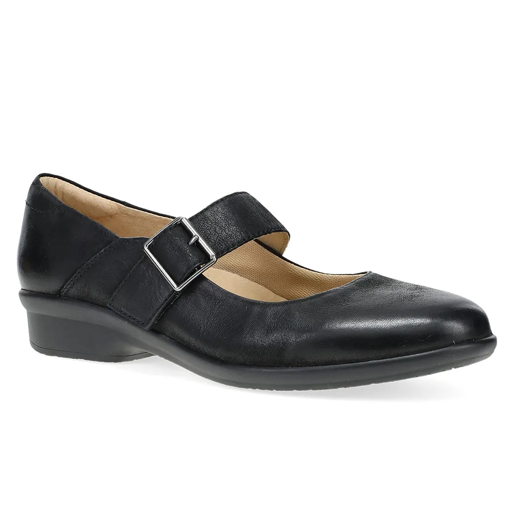 Foam Midsole Free Walk Womens Dansko Collette Wide in Black