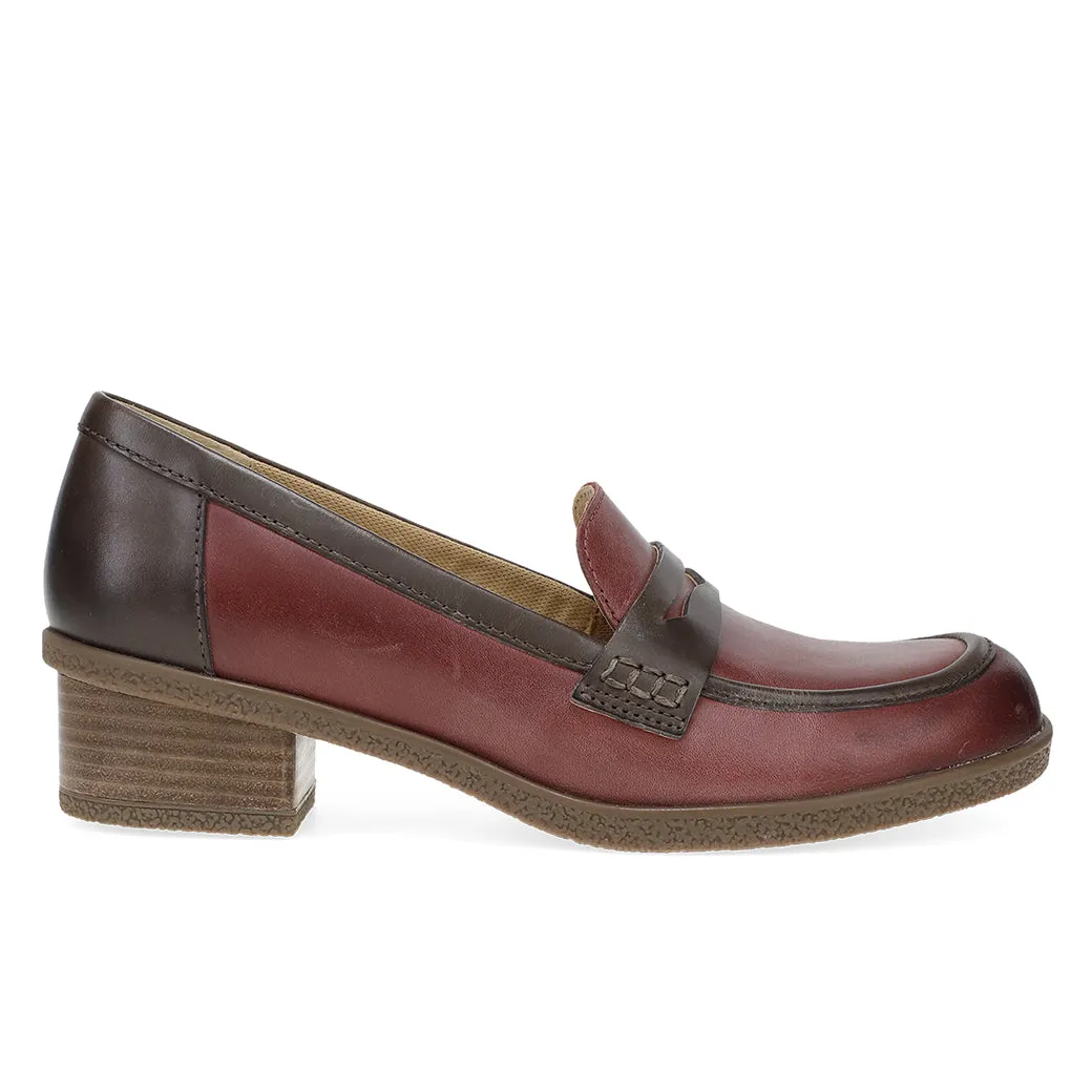 Womens Dansko Danica in Plum/Chocolate Bright Accents Youth Pick