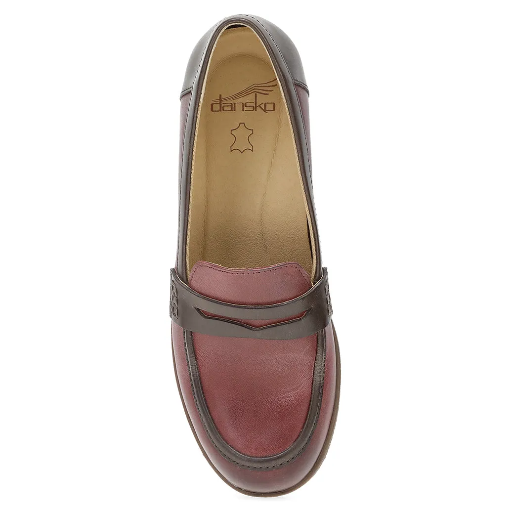 Womens Dansko Danica in Plum/Chocolate Fresh Style Balanced Motion