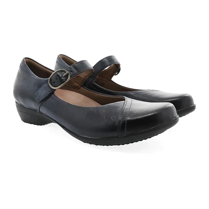 Bronze Warm Womens Dansko Fawna Navy