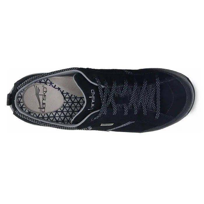 Mobility Flex Womens Dansko Paisley II Wide Waterproof in Black/Black