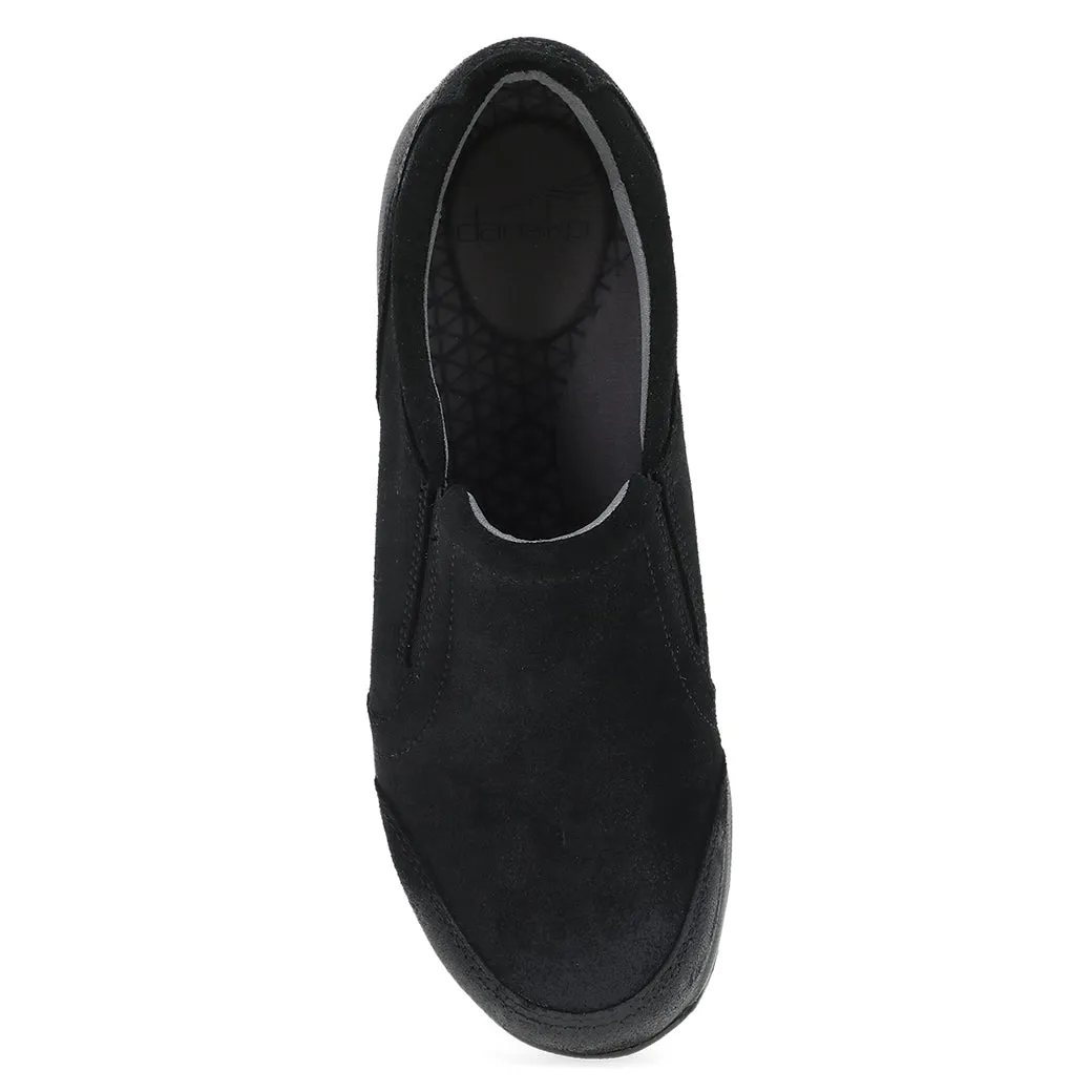 Womens Dansko Pippy Wide in Black City Edge