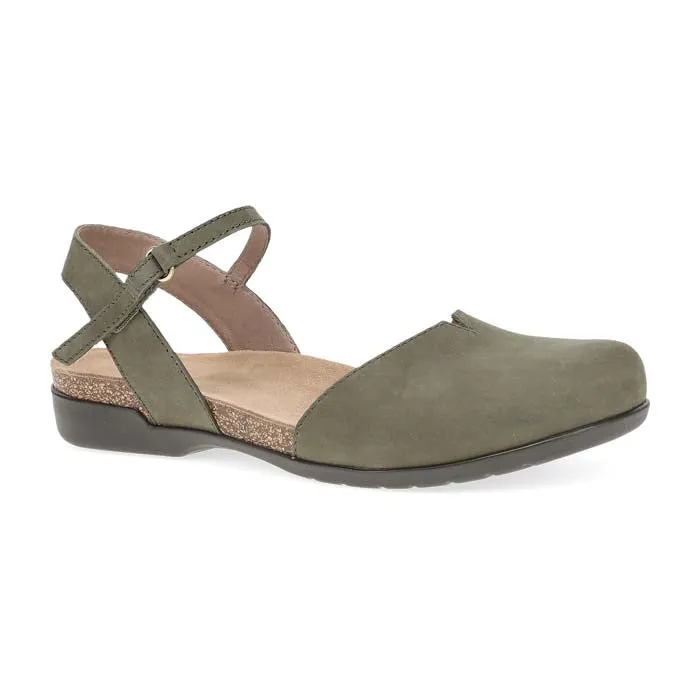 Loose Fit Non-slip Fit Womens Dansko Rowan in Ivy