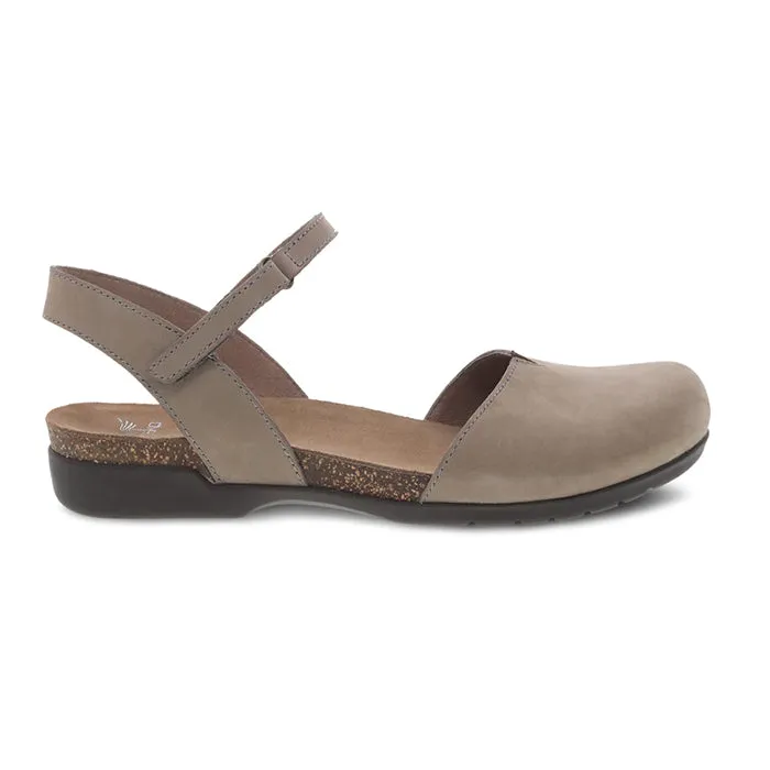 Light frame Drill Step Womens Dansko Rowan Taupe