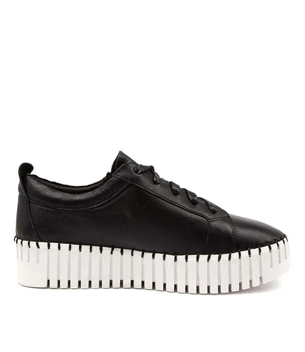 Womens Django & Juliette Bump in Black Breath Zones Thin Sole