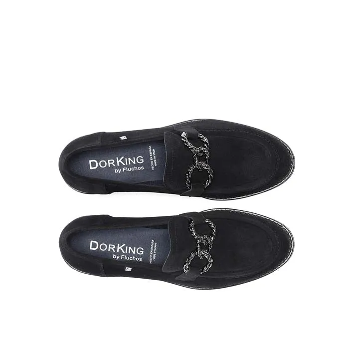 Comfy Layer Womens Dorking Harvard Calf in Negro