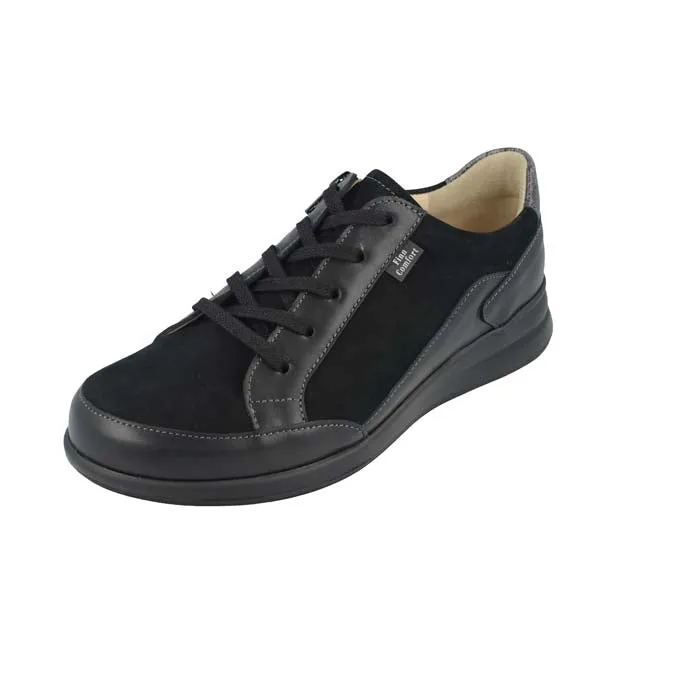 Womens Finn Comfort Prato in Black/Platin All Use Effortless Move