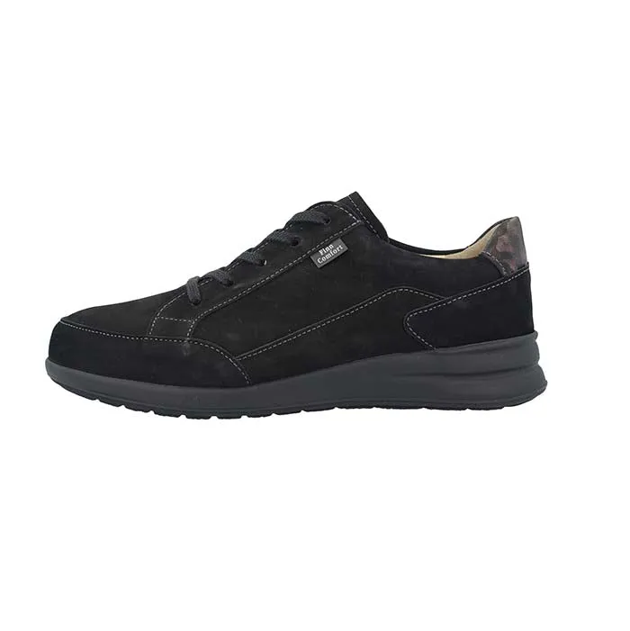 Quick Fit Cruise Walk Womens Finn Comfort Prato in Schwarz/Bordo/Diva