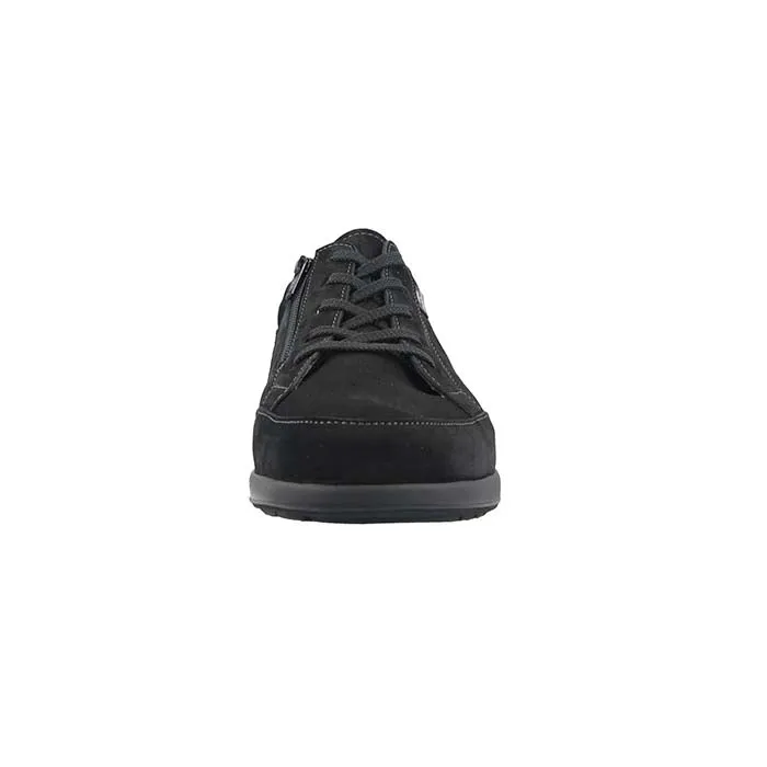 Womens Finn Comfort Prato in Schwarz/Bordo/Diva Meadow Hike Smooth Grip