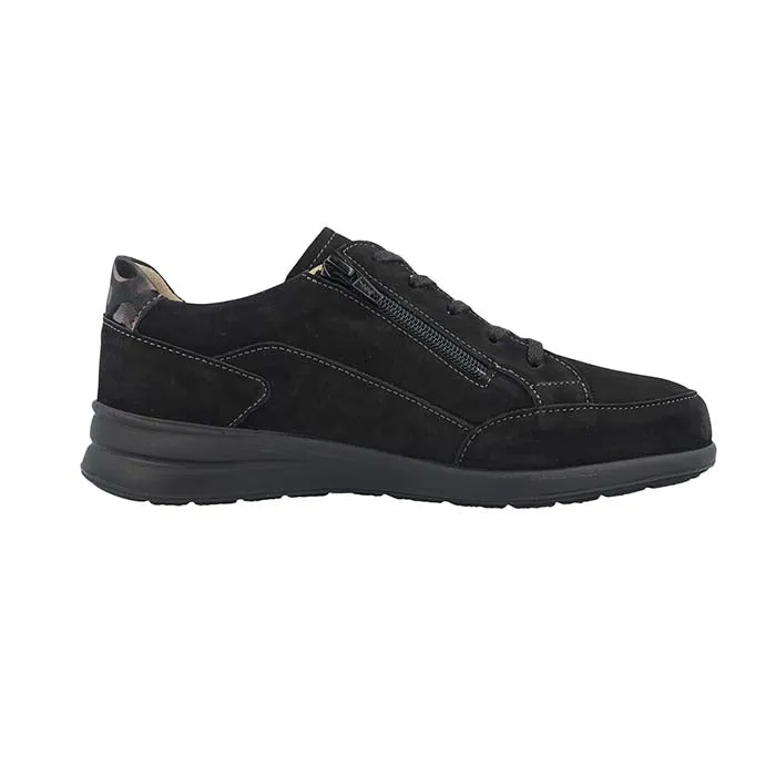 Cloud Light Workday Style Womens Finn Comfort Prato in Schwarz/Bordo/Diva