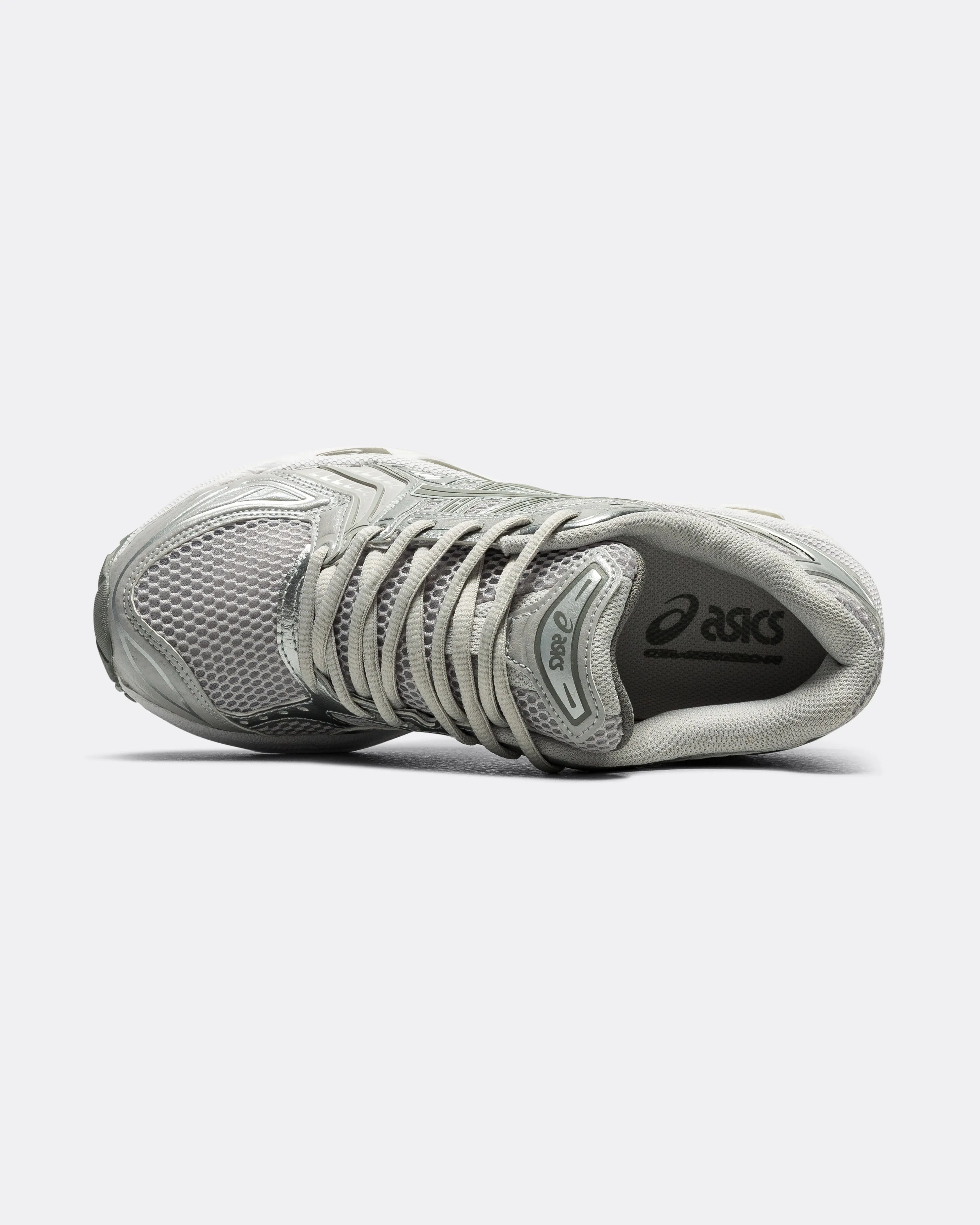 Womens GEL-Kayano 14 - Cloud Grey/Clay Grey Trend-setting ease Recycled Rubber Outsole