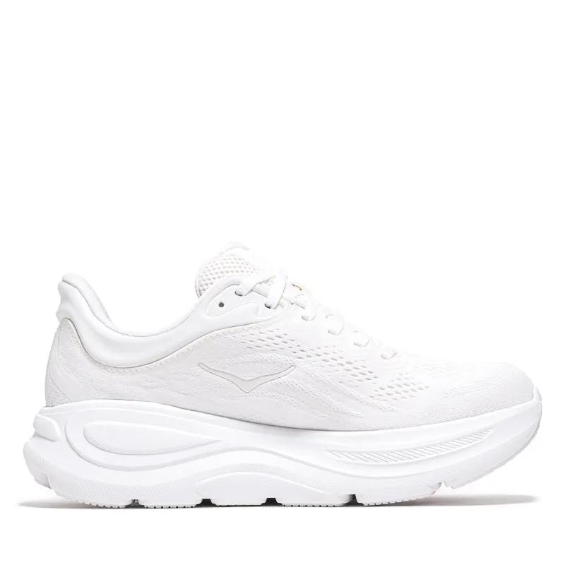 Stretchable Mesh Women's Hoka Bondi 9 - White/White