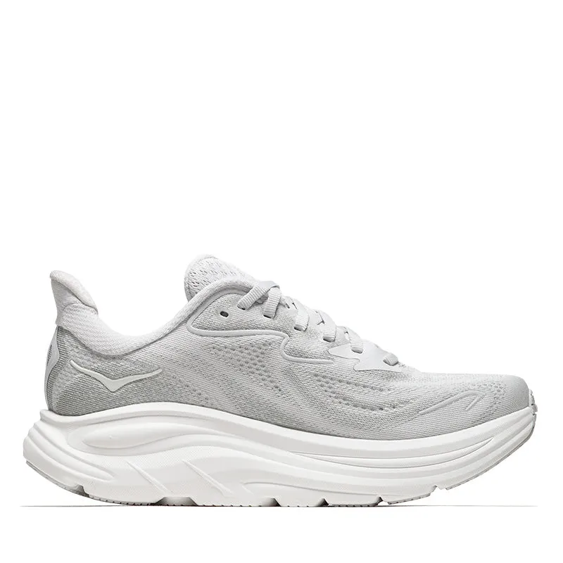 Women's Hoka Clifton 10 - Cosmic Grey/Stardust Shock   Absorbing