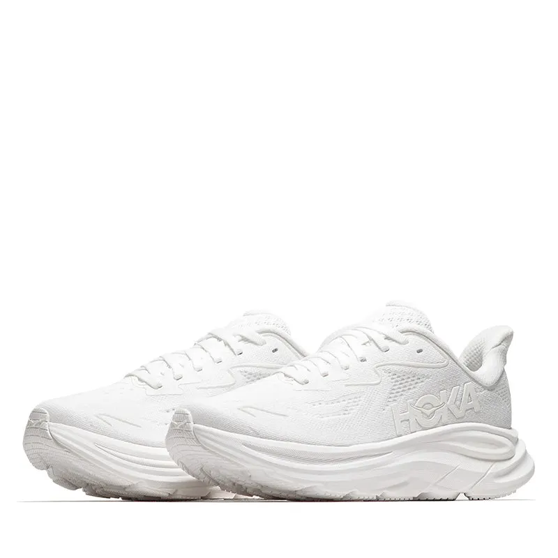 Contemporary Fit zipper Women's Hoka Clifton 10 - White/White