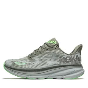 Women's Hoka Clifton 9 - Olive Haze/Mercury Balanced Fit