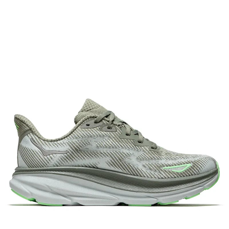 Track Walk Dynamic Fit System Women's Hoka Clifton 9 - Olive Haze/Mercury