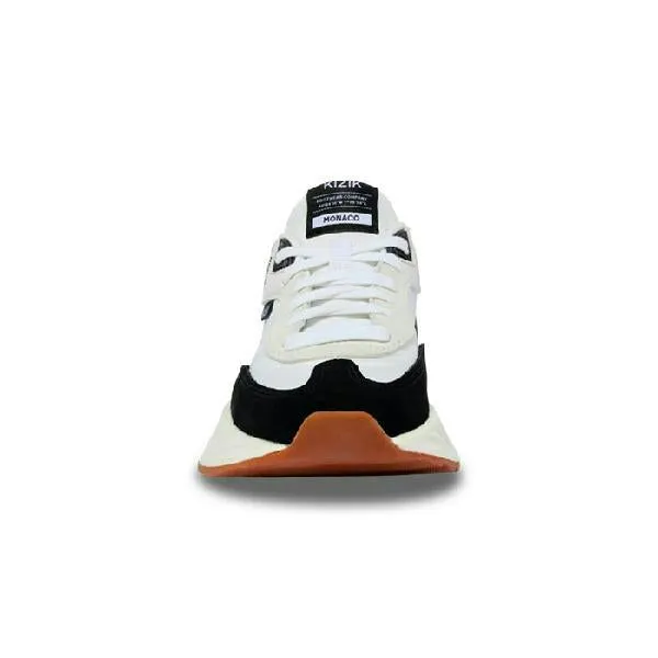 Womens Kizik Monaco in White/Black Plain Hike