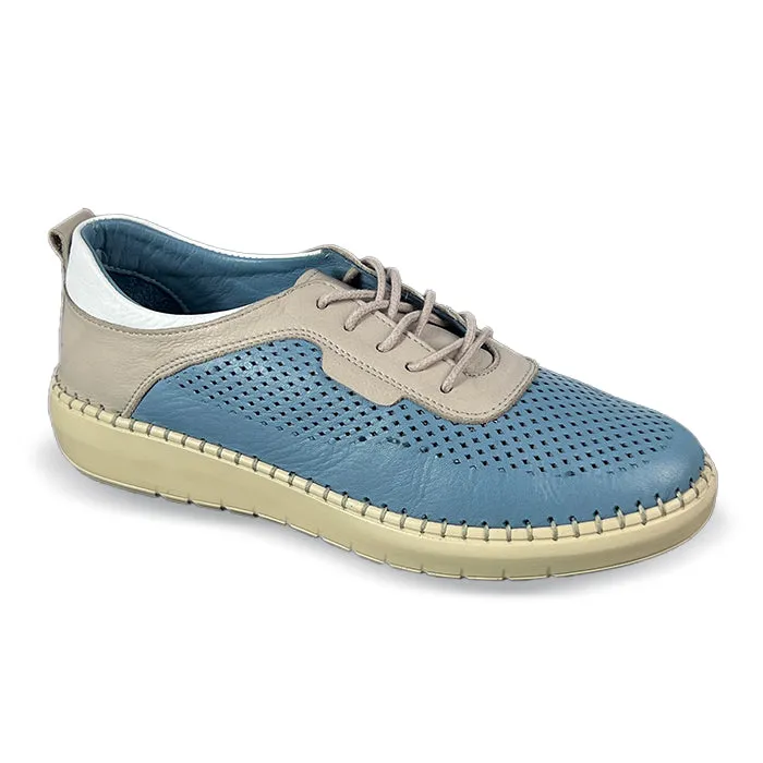 Womens Mago Kelsey in Denim Silver Gray Vibe Up Walk Time