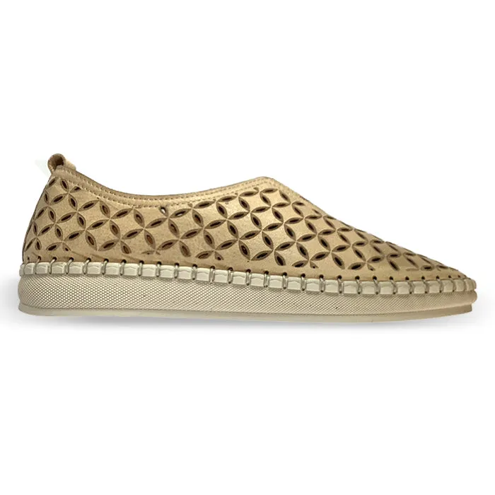 Womens Mago Rachel in Beige Wild Step
