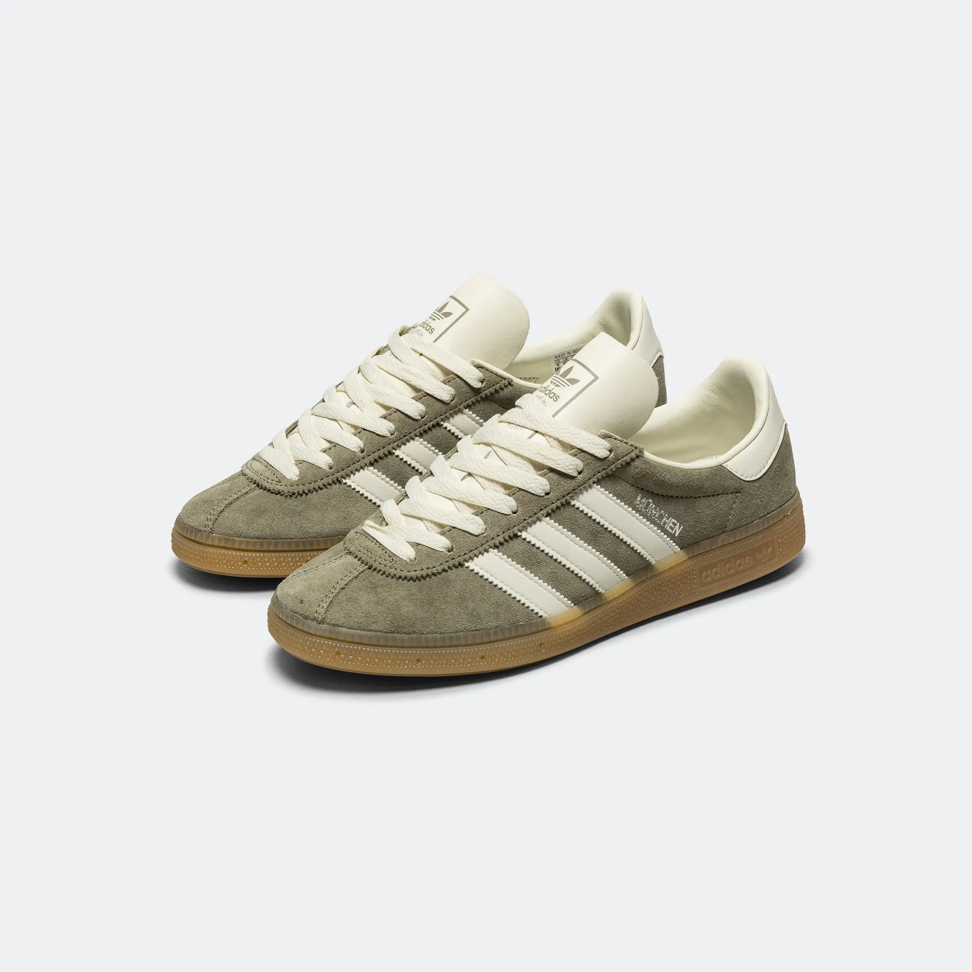 Shock Diffusing Platform Fast Outing Womens Muenchen - Silver Pebble/Off White-Silver Metallic