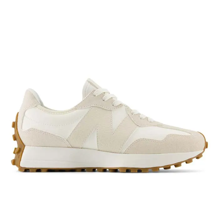 Womens New Balance 327 in Linen/Sea Salt Slim Build