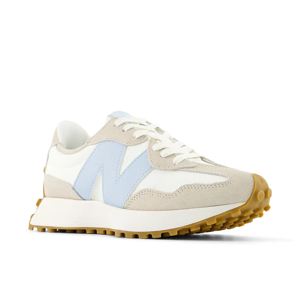 Lined Inside Womens New Balance 327 in Timberwolf