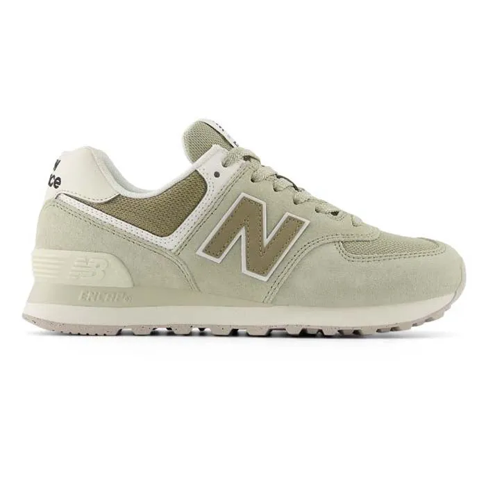 Womens New Balance 574 v2 in Olivine/Dark Stoneware/Turtledove Versatile Simple Touch