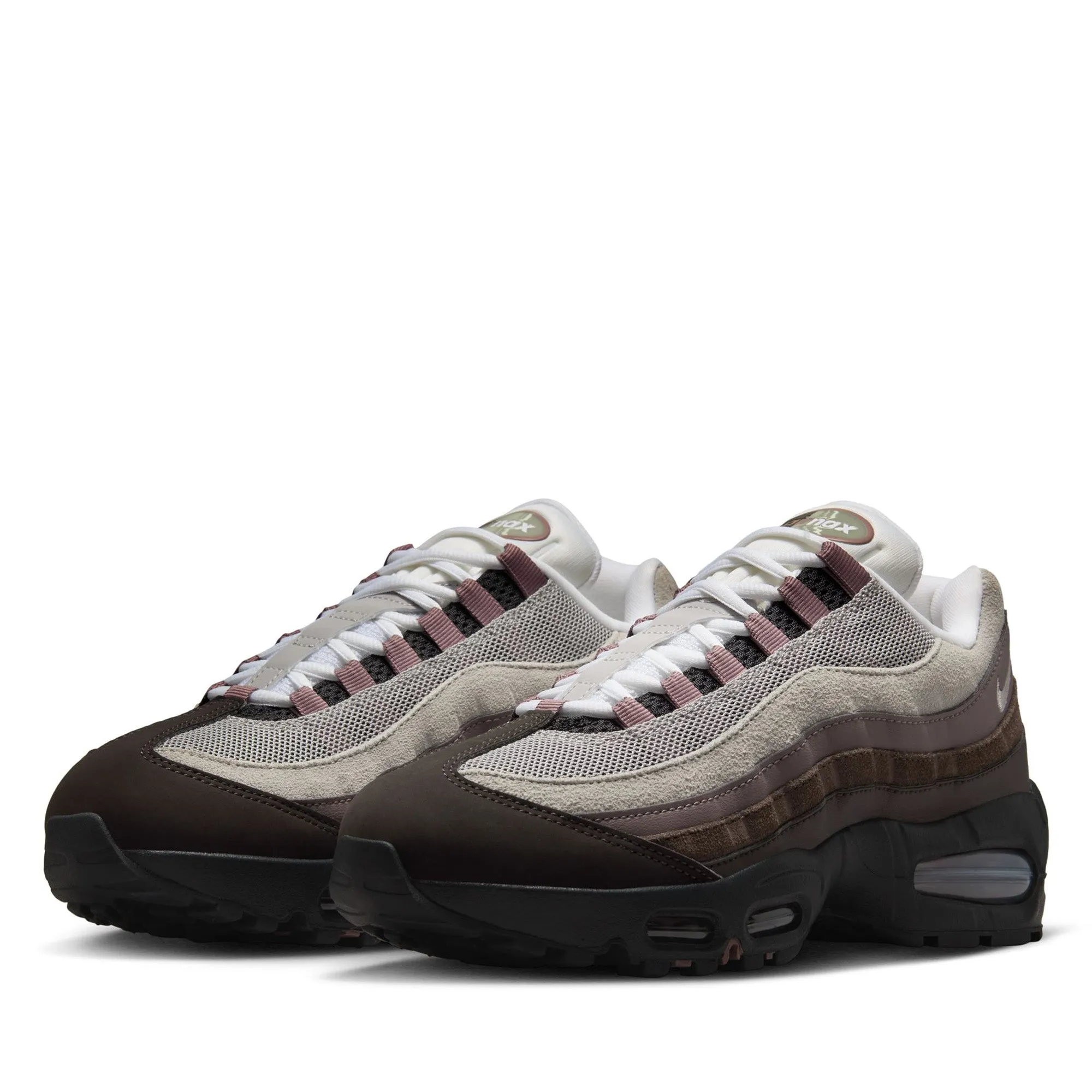 Fitness Runner Women's Nike Air Max 95 - Velvet Brown/Pearl Grey
